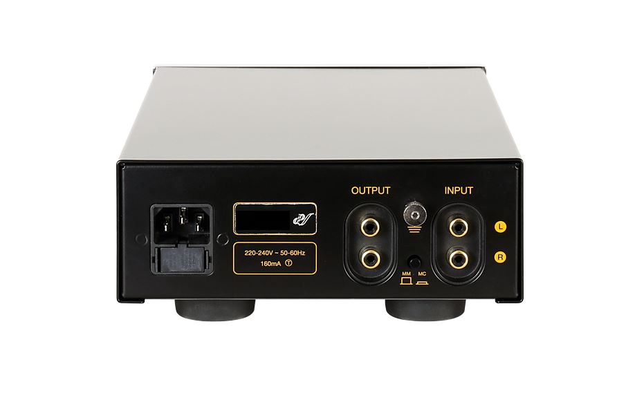 EAR Yoshino Phonobox MM/MC Chrom - Röhren-Phono-Vorverstärker