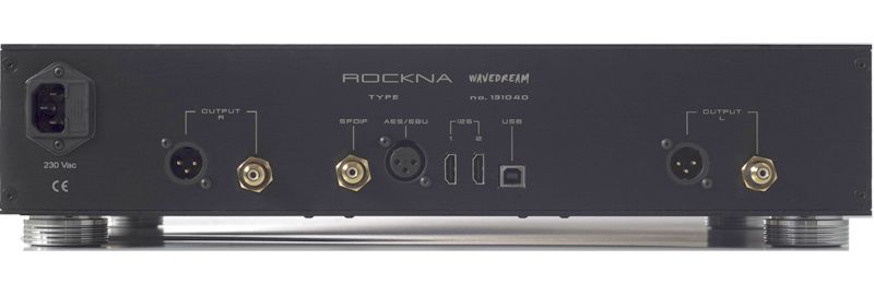 ROCKNA WAVEDREAM SIGNATURE DAC - RCA D/A Wandler - Silber