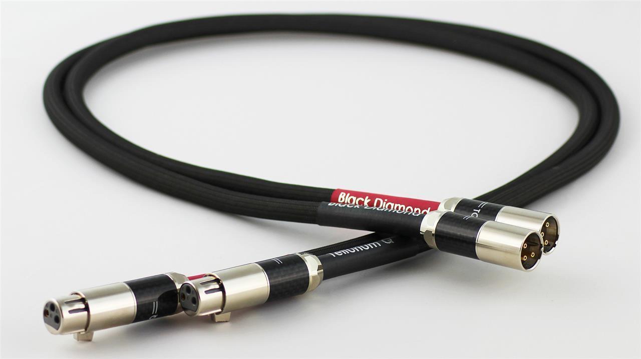 Tellurium Q Black Diamond - XLR Kabel - 2 x 1,0 Meter