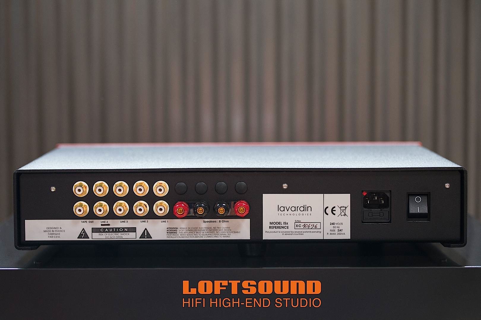 Lavardin ISx Reference Schwarz - Vollverstärker