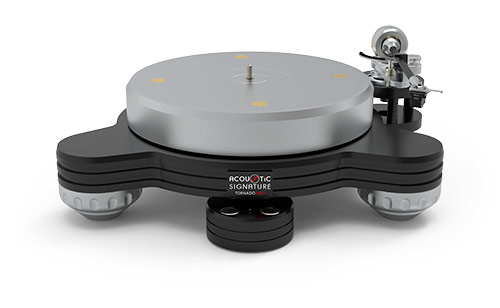ACOUSTIC SIGNATURE TORNADO NEO - Plattenspieler Schwarz 24 Karat Goldbeschichtung ohne ohne ohne ACOUSTIC SIGNATURE TORNADO NEO - Plattenspieler Schwarz 24 Karat Goldbeschichtung ohne ohne ohne