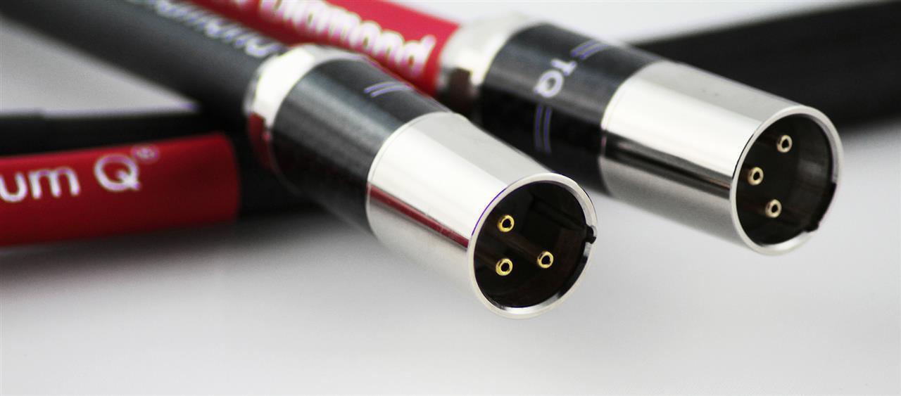 Tellurium Q Black Diamond - XLR Kabel - 2 x 1,0 Meter