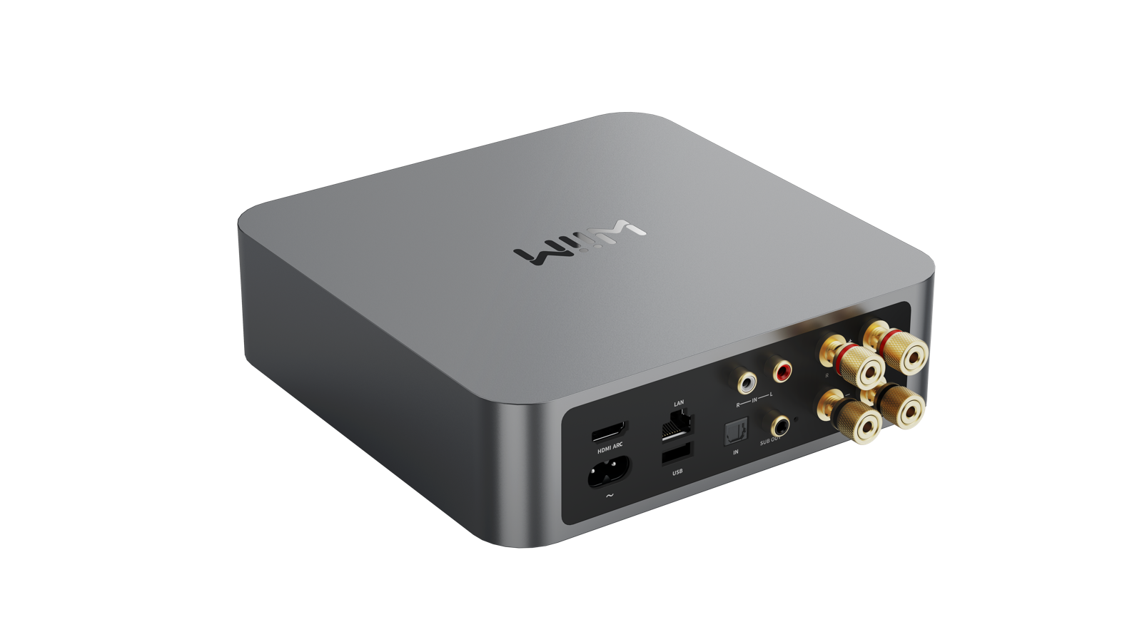 WiiM Amp - Streaming-Verstärker Space Grey