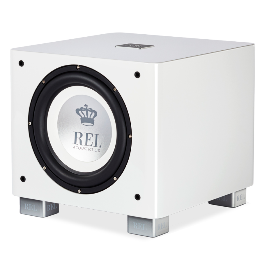 REL T/9x - Aktiv Subwoofer - Lack Weiß