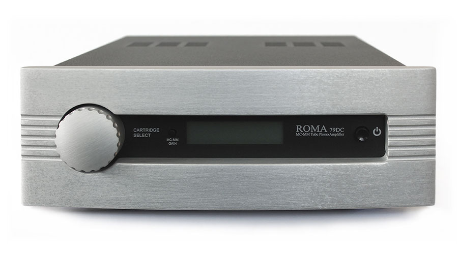 SYNTHESIS ROMA 79DC - Phono Vorverstärker Aluminium Silber