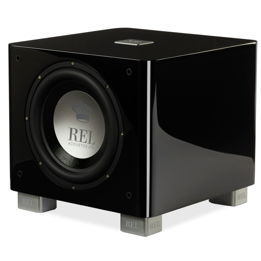 REL T/9x - Aktiv Subwoofer - Lack Schwarz