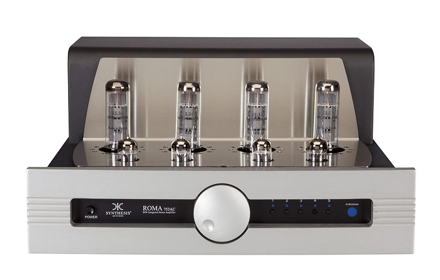 SYNTHESIS ROMA 753AC - Röhrenverstärker Silber