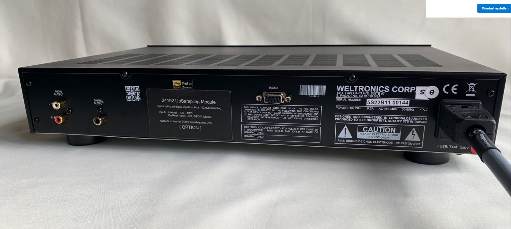 AMC XCDise - CD Player