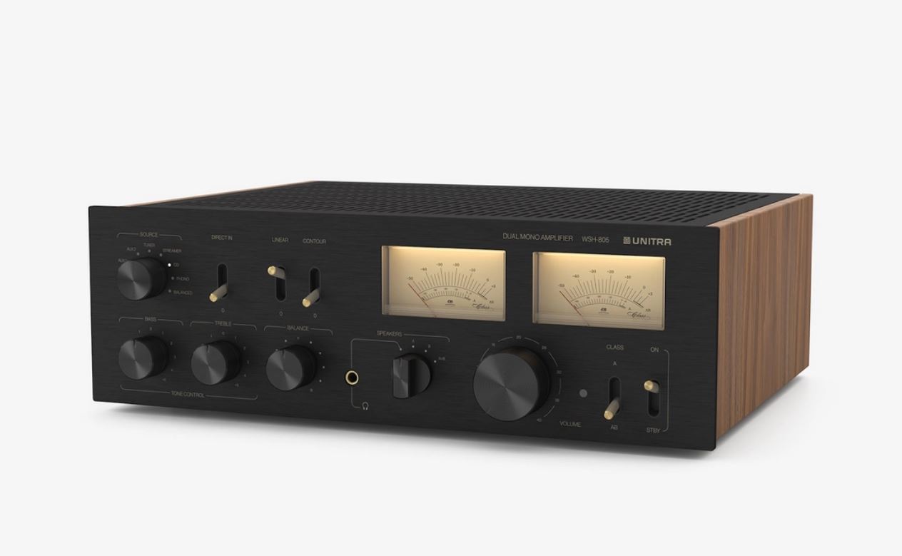 UNITRA WSH 805 Classic Edition - Vollverstärker - Schwarz