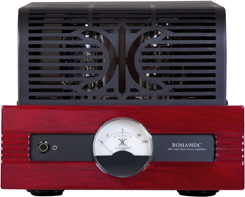 SYNTHESIS ROMA 98DC - Röhren Mono Endverstärker Wood