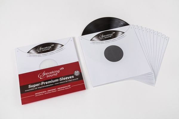 SIEVEKING SOUND SUPER PREMIUM INNER SLEEVES - LP Innenhüllen - 50 Stck.