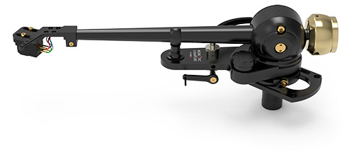 ACOUSTIC SIGNATURE TA 9000 Neo - Tonarm 12 Zoll mit Komplett Gold - alle Teile in Chrombeschichtung