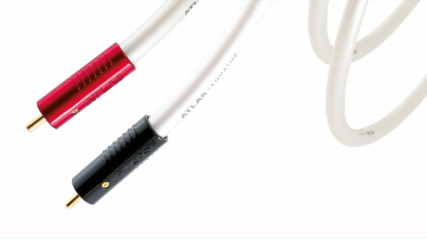 Atlas Cables - Equator Achromatic RCA - Cinch Kabel - 2 x 1 Meter