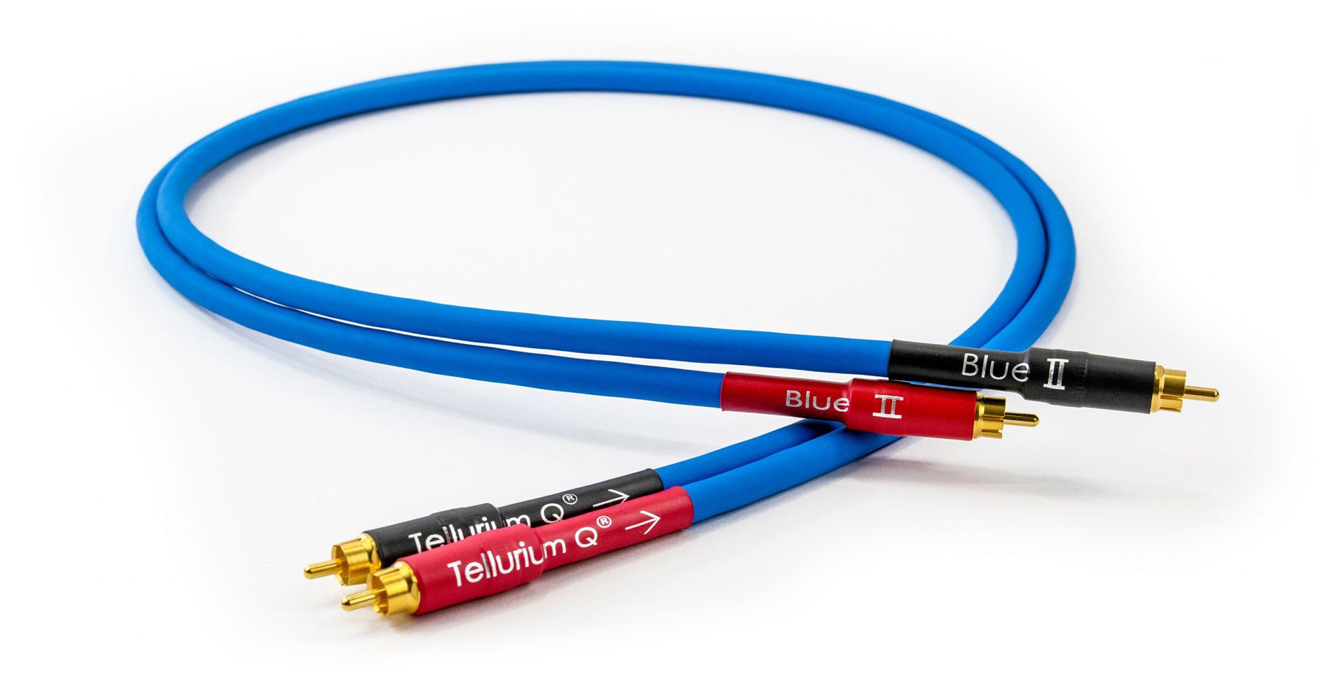 Tellurium Q Blue II - Cinch Kabel - 2 x 1,0 Meter