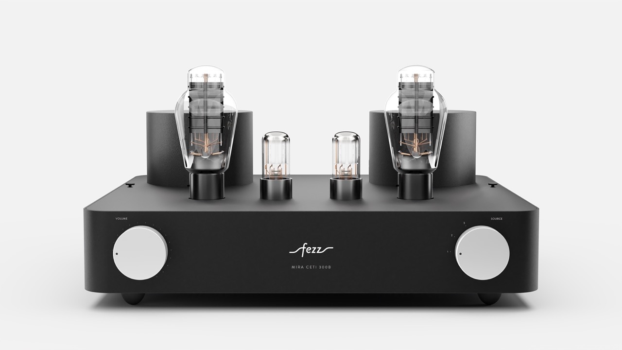 FEZZ Audio Mira Ceti 300B EVOLUTION Schwarz (Black Ice) mit ohne