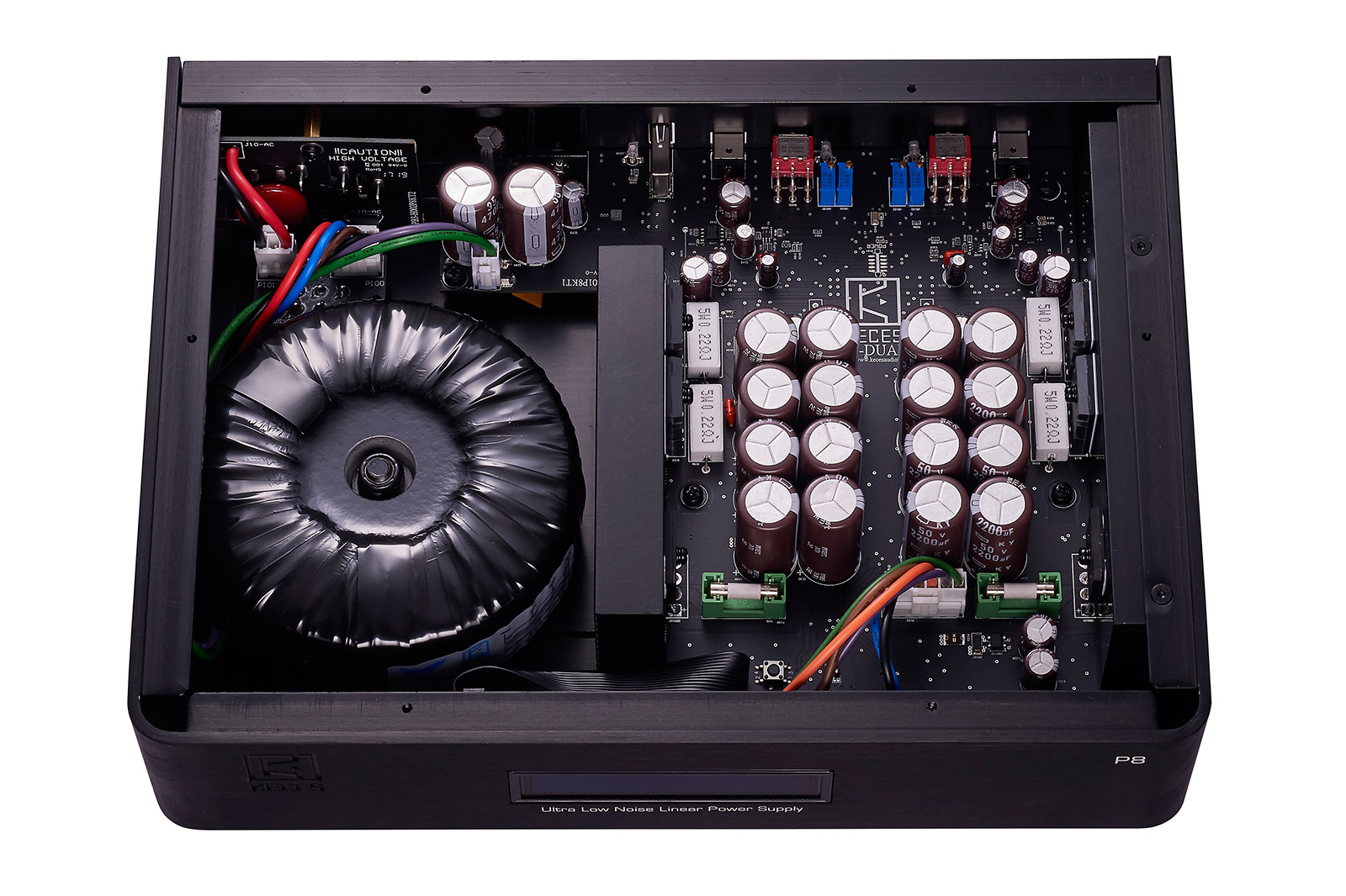 KECES P-8 Dual Netzteil 9/12 + 18/19 Volt - Linear Netzteil