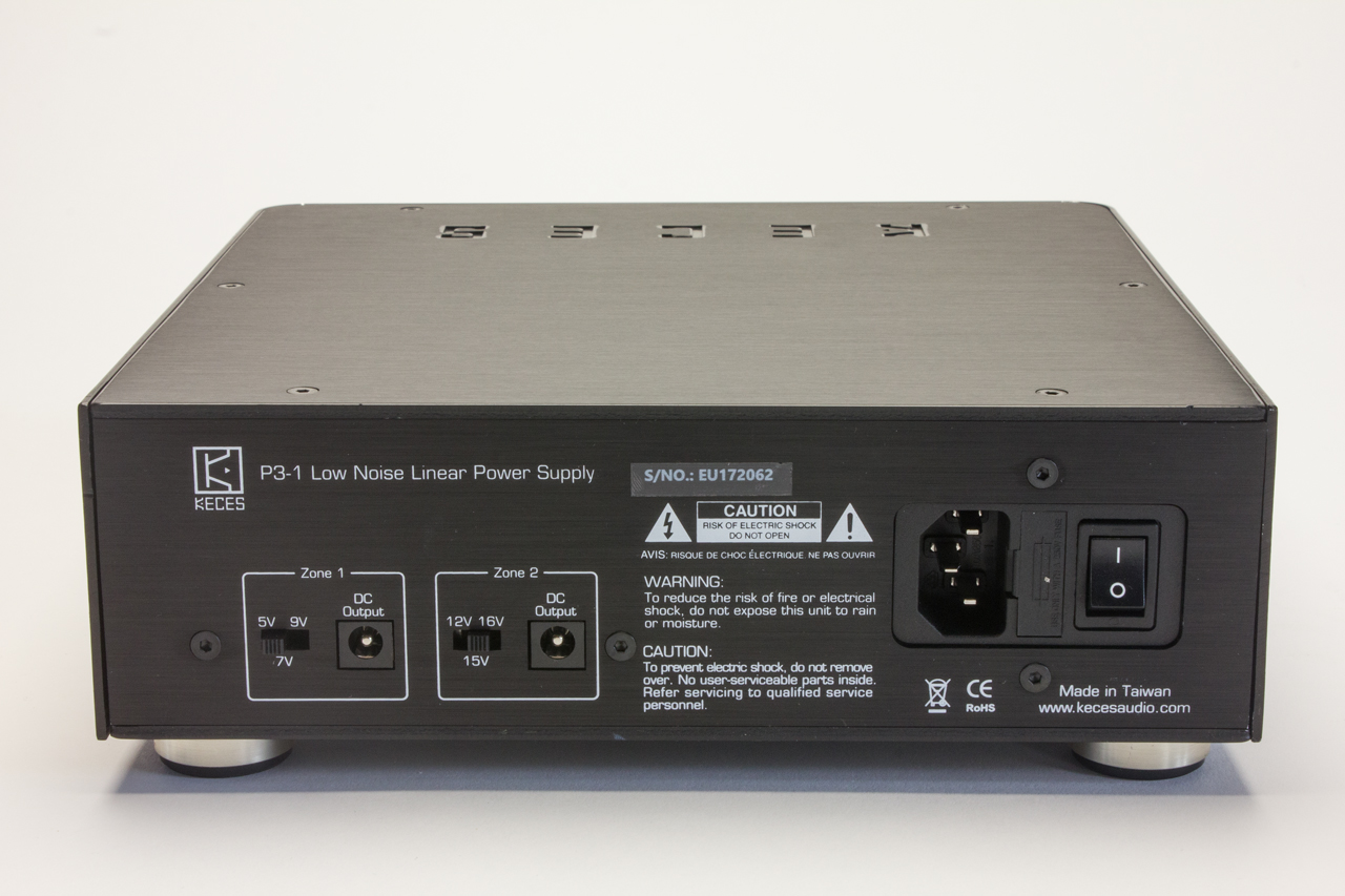 KECES P-3 Dual Netzteil 12/15/16 Volt - Linear Netzteil
