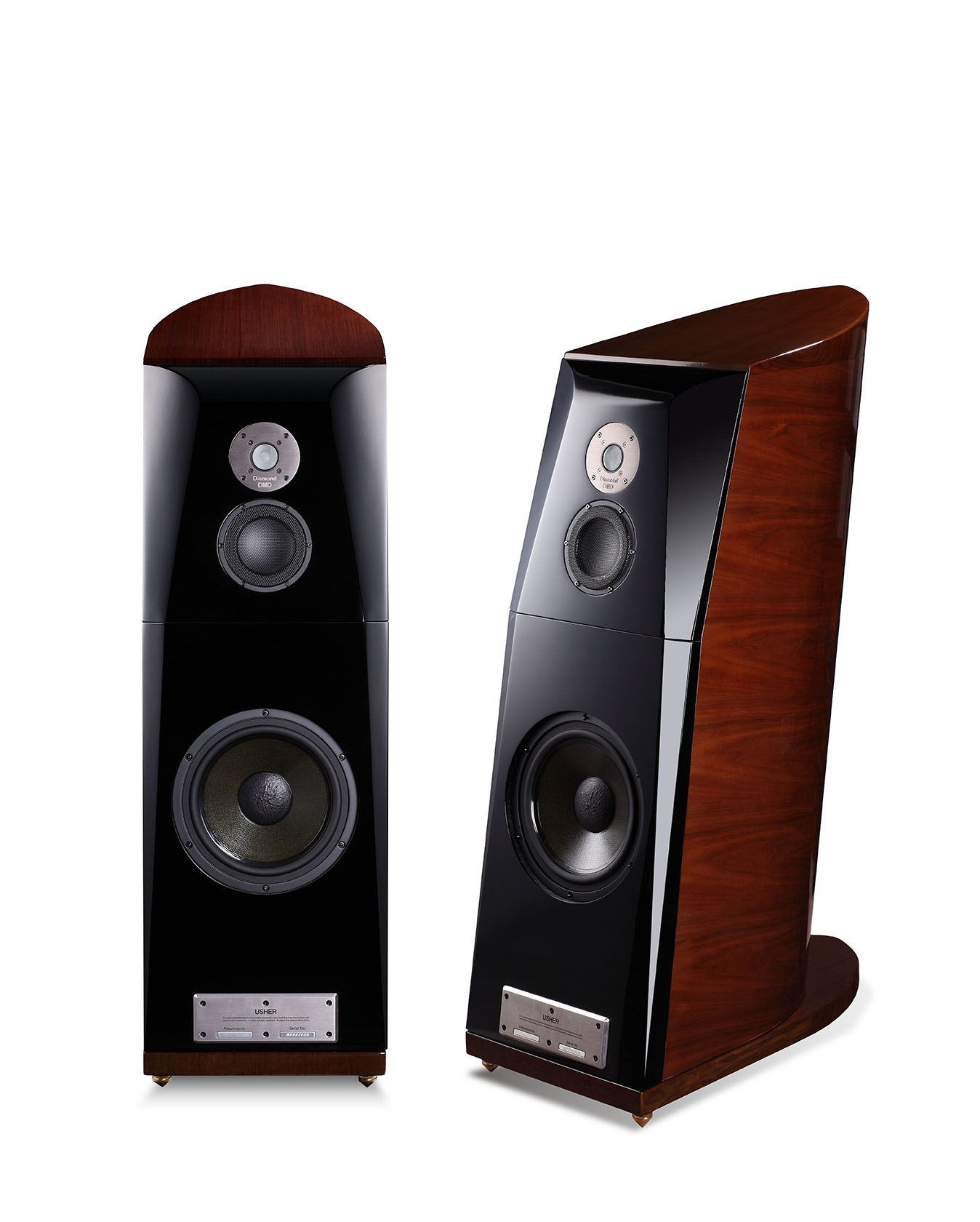 USHER TD-10 - Stand Lautsprecher Walnuß
