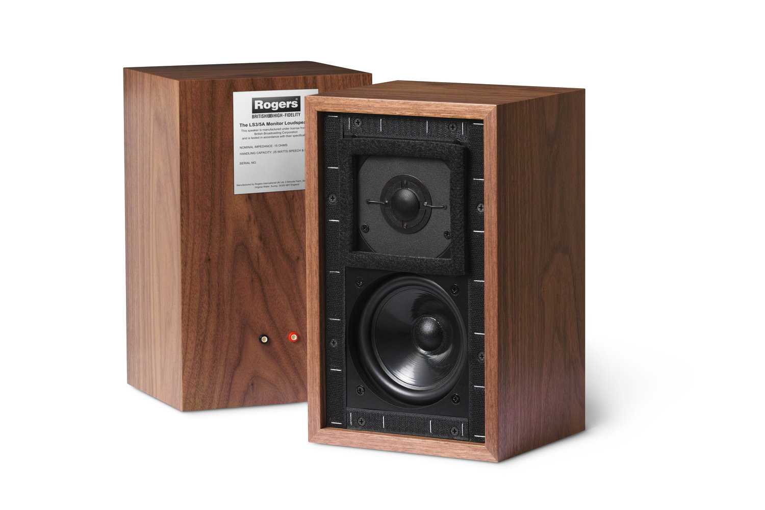 Rogers LS3/5a Classic SE - Lautsprecher - Walnuß