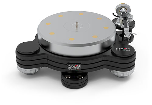 ACOUSTIC SIGNATURE HURRICANE NEO - Plattenspieler Silber Chrombeschichtung mit ohne ACOUSTIC SIGNATURE HURRICANE NEO - Plattenspieler Silber Chrombeschichtung mit ohne