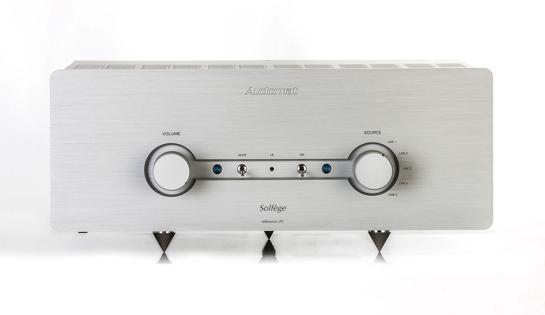 Audiomat Solfege Reference 20 - Röhren-Vollverstärker Silber