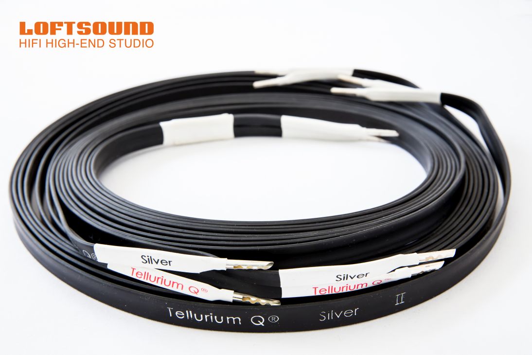 Tellurium Q Silver II Bi-Wiring 2 x 4,0 Meter