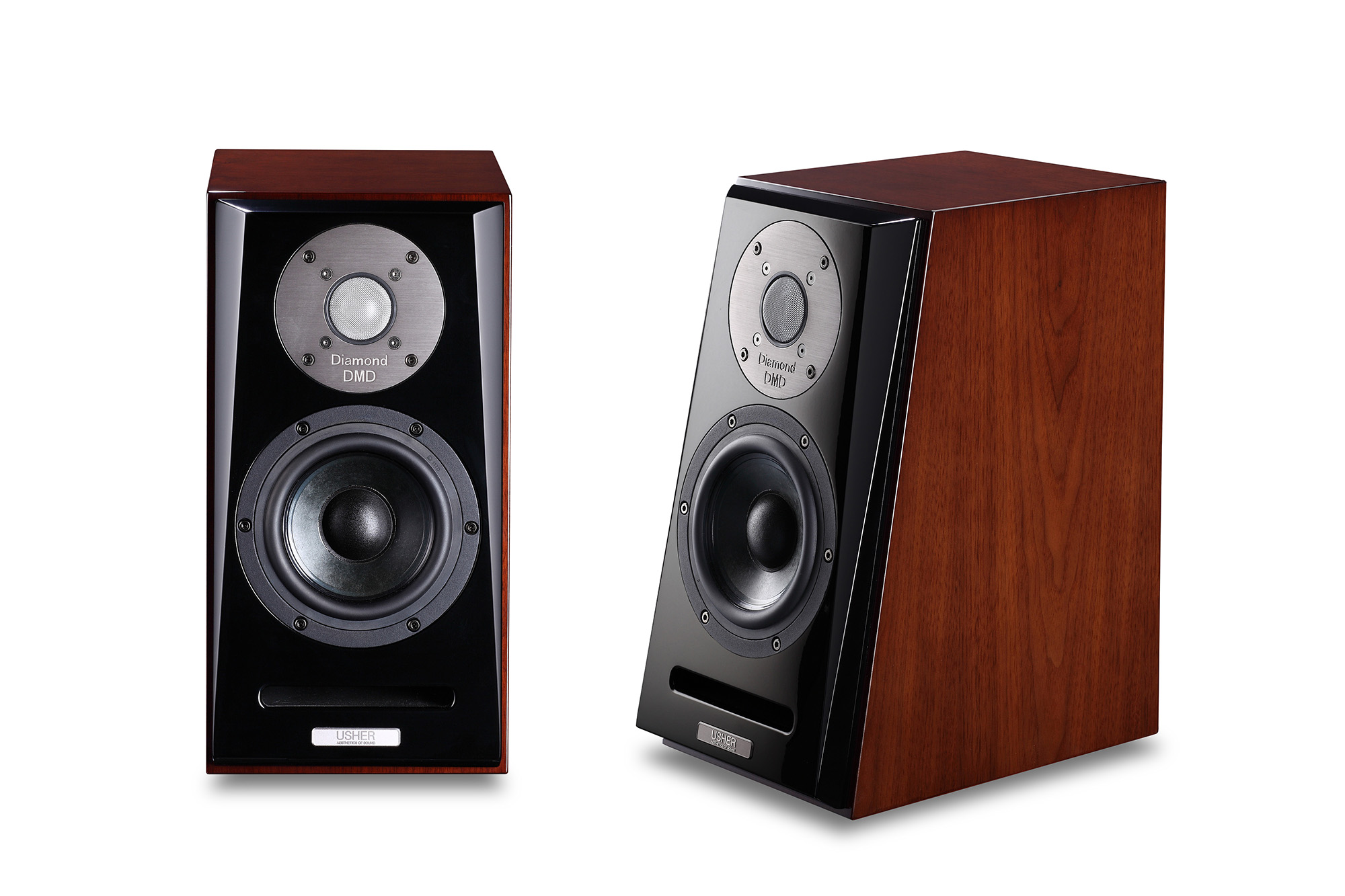 USHER-SD-500 - Monitor Lautsprecher Walnuß