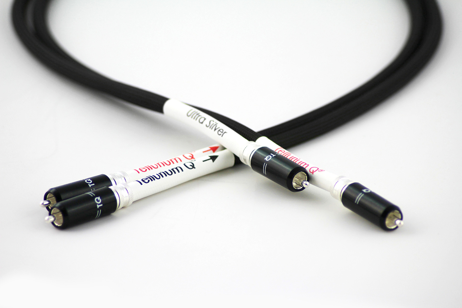 Tellurium Q Ultra Silver II Cinch Kabel 2 x 2,0 Meter