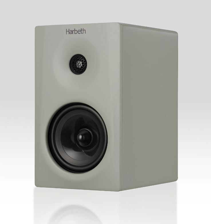 Harbeth NLE-1 - Aktiv Lautsprecher Titan Grau
