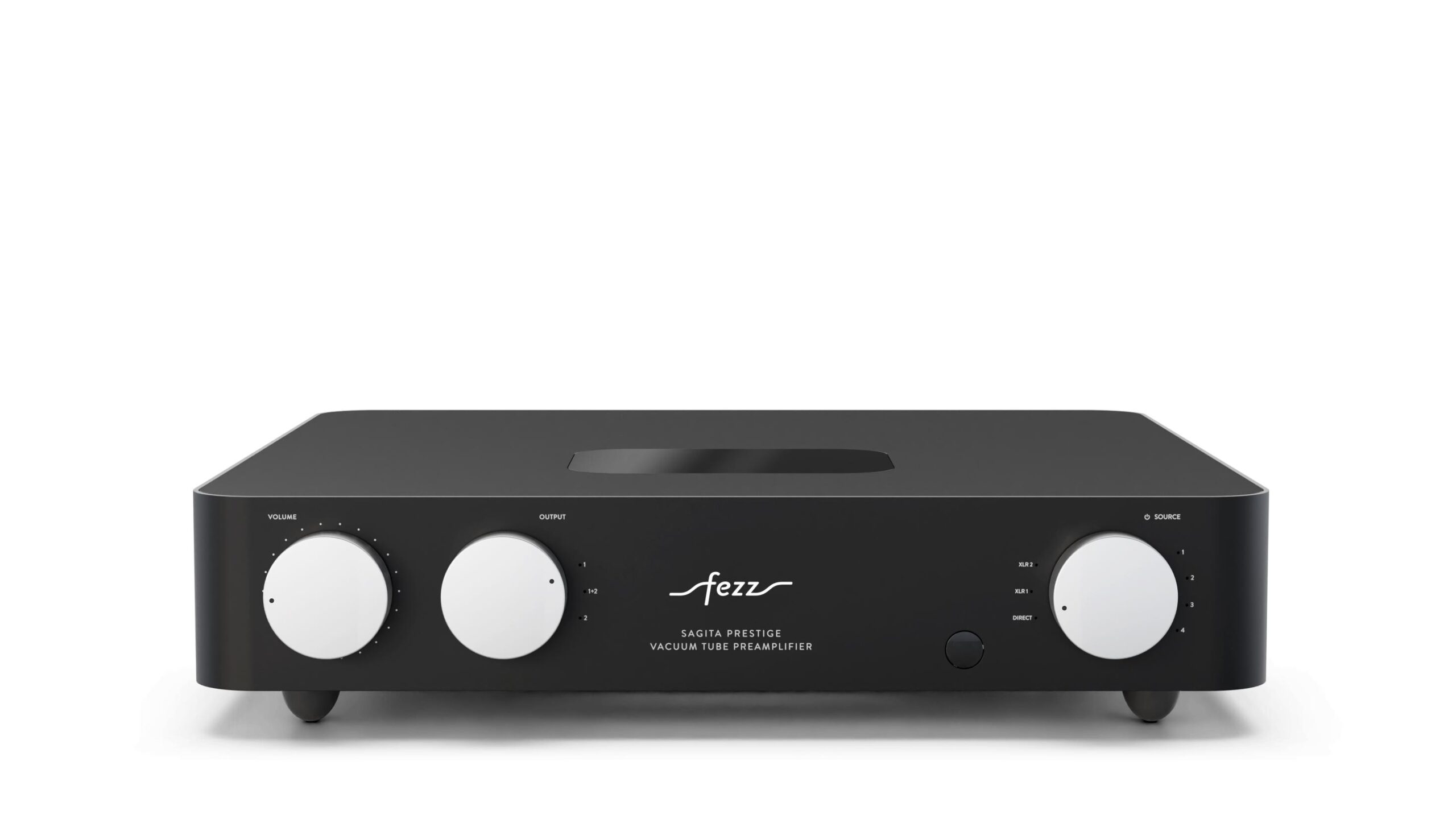 FEZZ Audio Sagita EVO Prestige - Röhren Vorverstärker Schwarz (Black Ice)