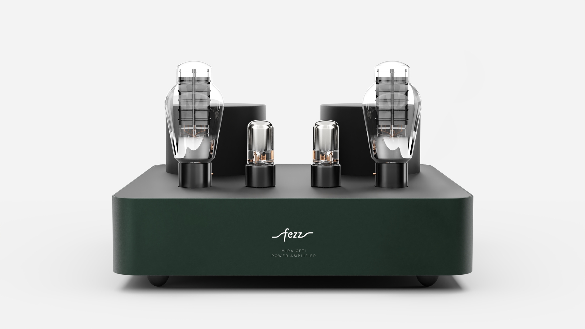 FEZZ Audio Mira Ceti Evolution Mono - Röhren Mono Endverstärker Schwarz (Black Ice)