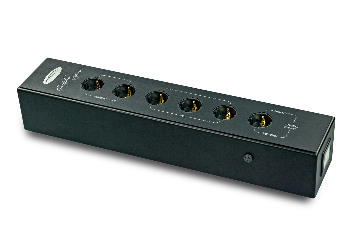 FEZZ Audio Sculptor Reference - Netzverteiler Schwarz (Black Ice)