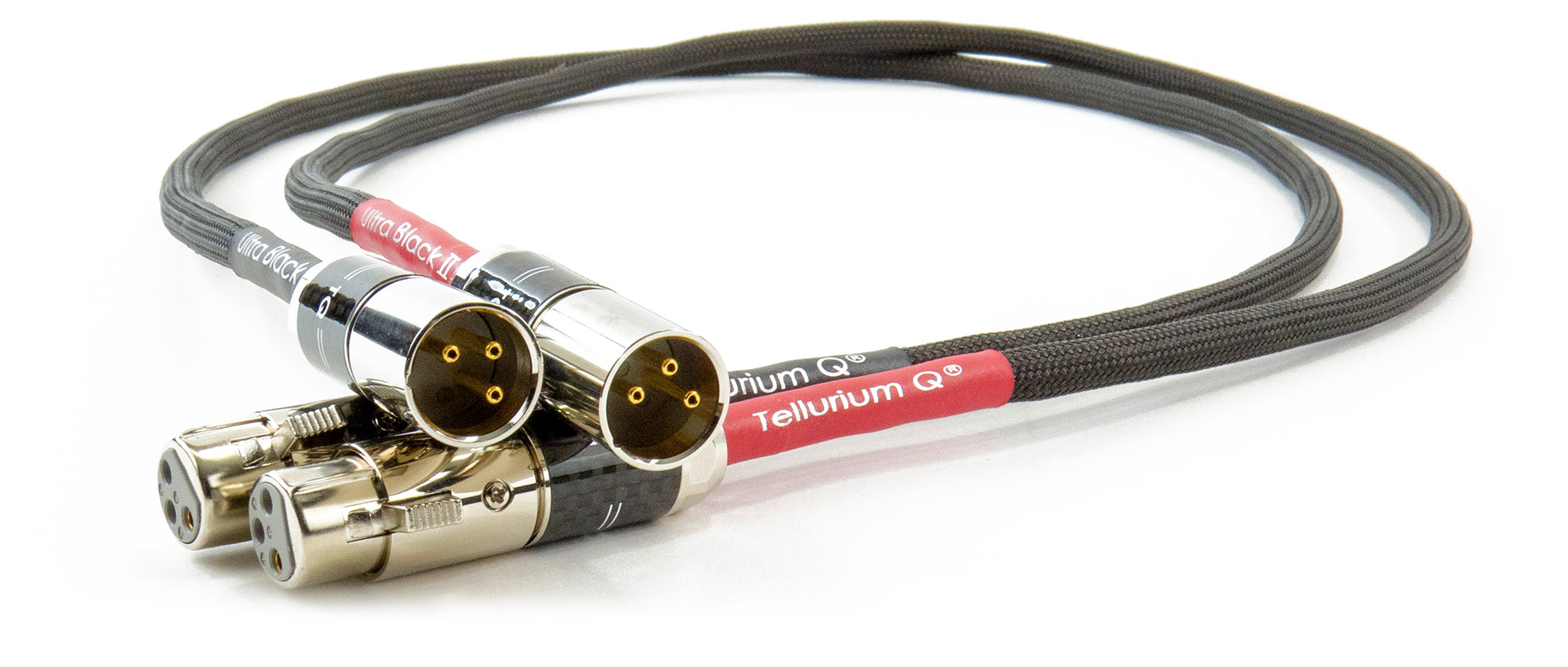 Tellurium Q Ultra Black II - XLR Kabel - 2 x 1,5 Meter