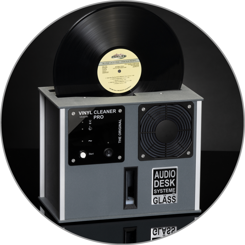 AUDIODESKSYSTEME - GLÄSS - VINYL CLEANER PREMIUM - GRAU - Plattenwaschmaschine