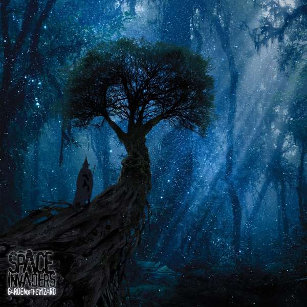 LP - Space Invaders - Garden Of The Wizard (Limited Edition) (Blue/Black Vinyl)