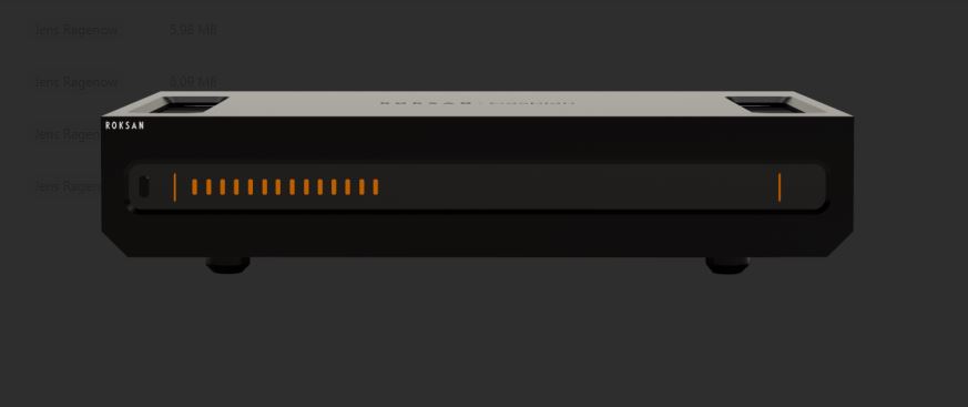 ROKSAN Caspian 4G - Power-Amplifier Schwarz