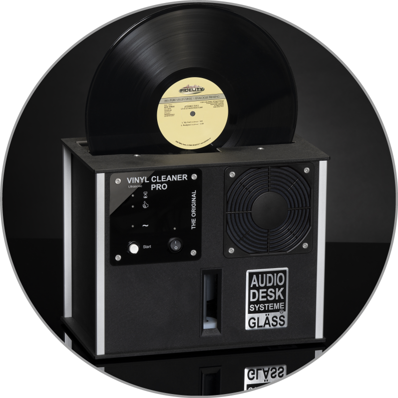 AUDIODESKSYSTEME - GLÄSS - VINYL CLEANER PREMIUM - SCHWARZ - Plattenwaschmaschine