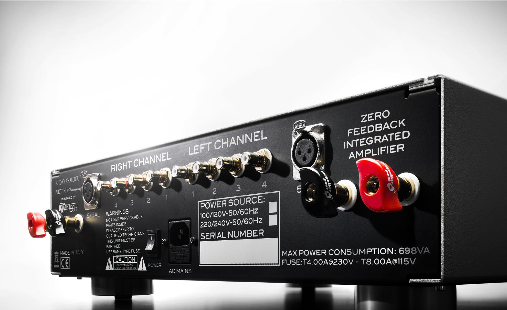 Audio Analogue PUCCINI Anniversary - Vollverstärker - Silber