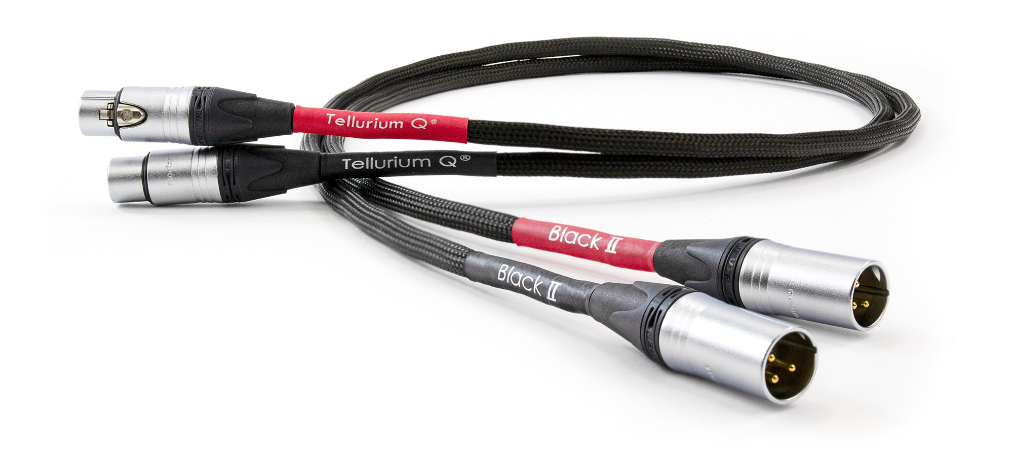 Tellurium Q Black II - XLR Kabel - 2 x 1,5 Meter