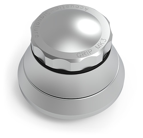 ACOUSTIC SIGNATURE GRIP MK-3 Plattenklemme Silber eloxiert