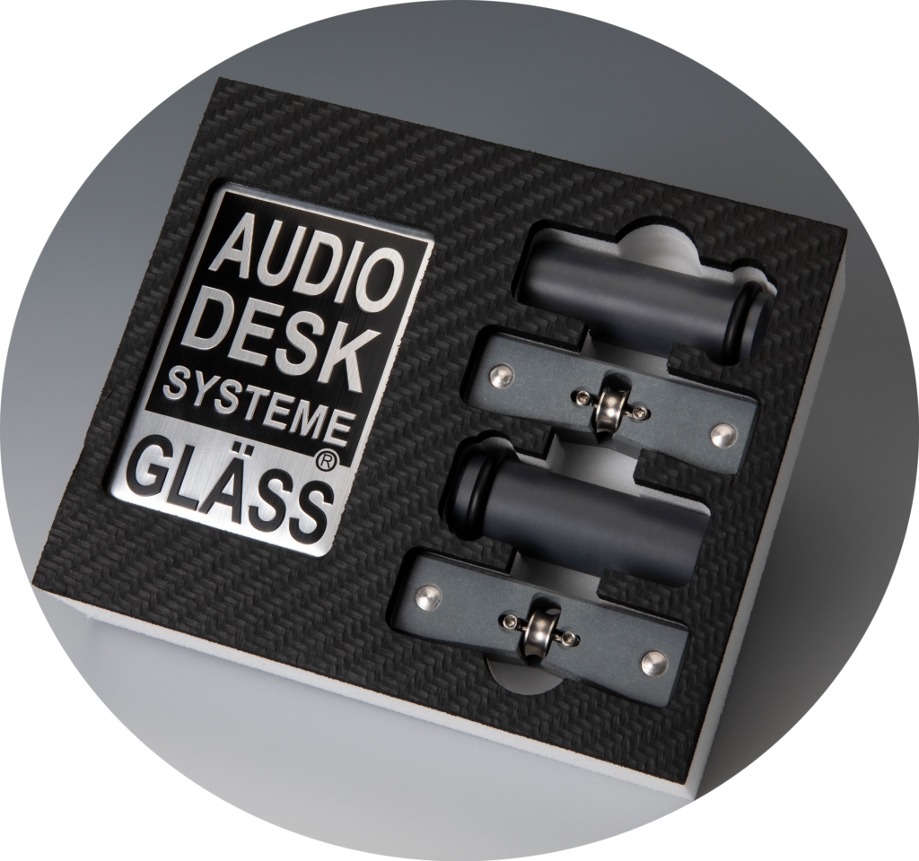 AUDIODESKSYSTEME - GLÄSS - SINGLE ADAPTER