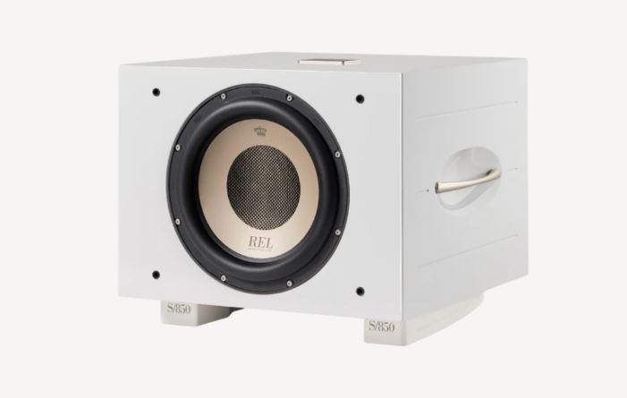 REL S/850 - Aktiv Subwoofer Weiß Hochglanz