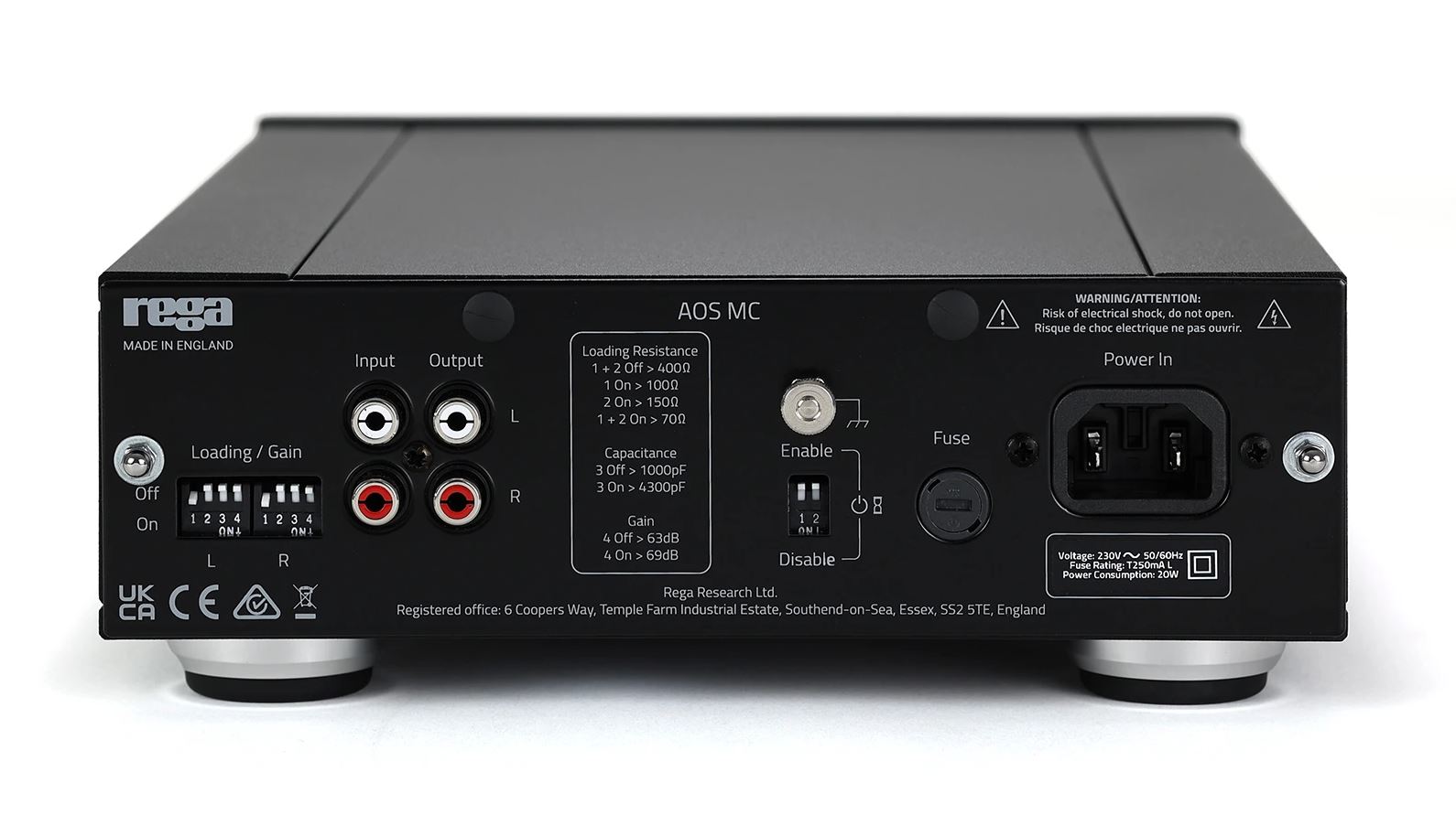 rega AOS MC - Phono Vorverstärker