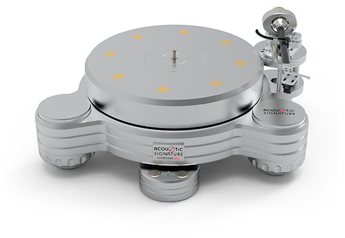 ACOUSTIC SIGNATURE HURRICANE NEO - Plattenspieler Silber Chrombeschichtung mit ohne