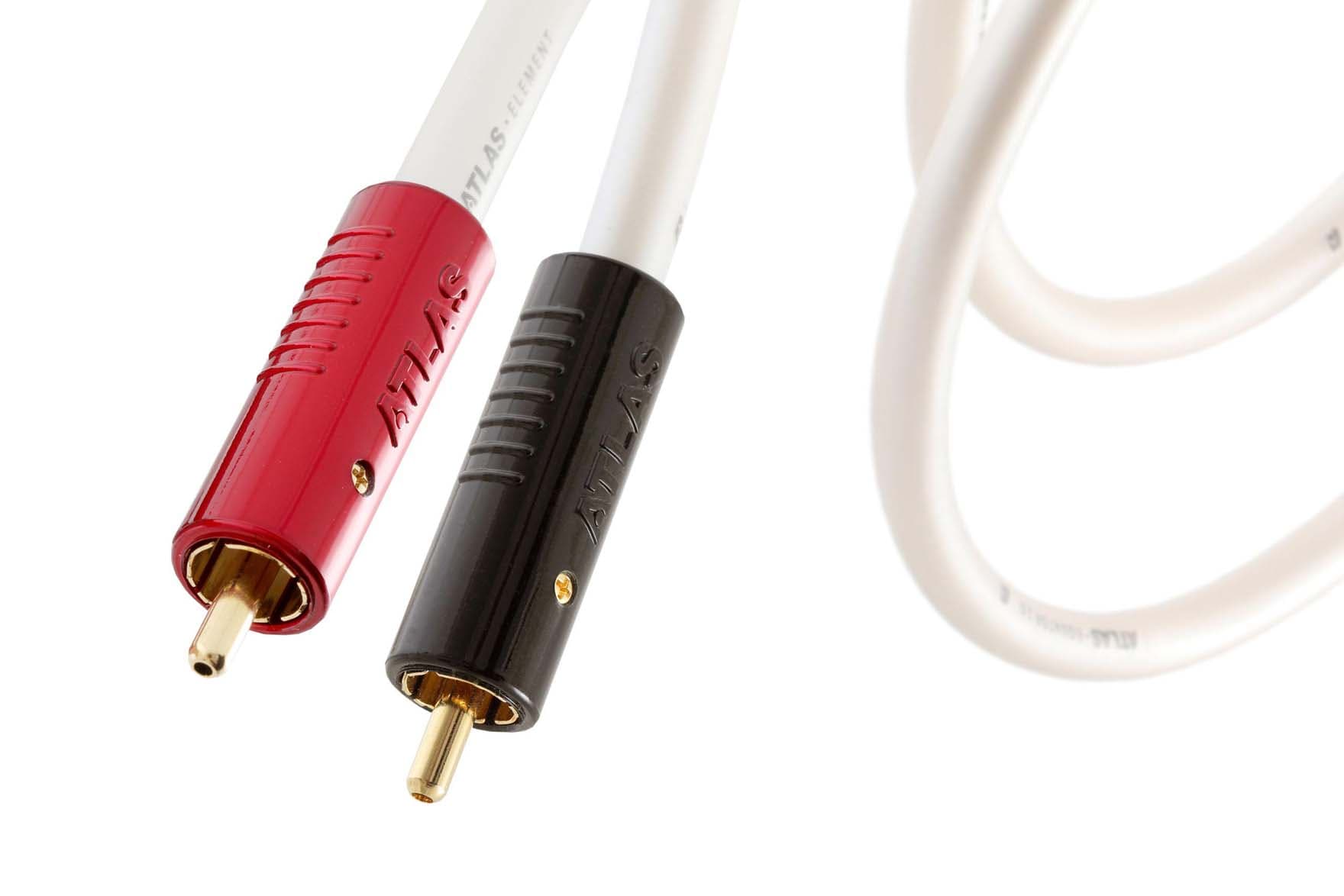 Atlas Cables - Element Achromatic RCA - Cinch Kabel - 2 x 1 Meter