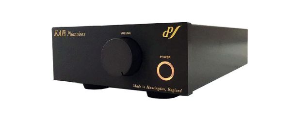 EAR Yoshino Phonobox MM/MC Schwarz Volume - Röhren-Phono-Vorverstärker