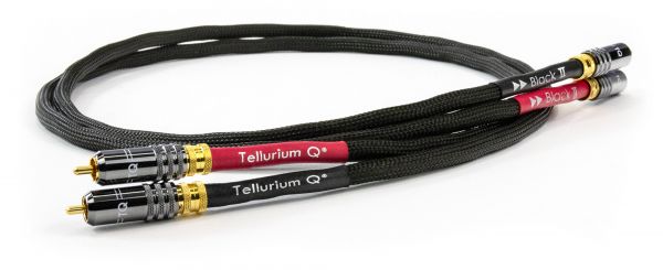 Tellurium Q Black II - Cinch Kabel