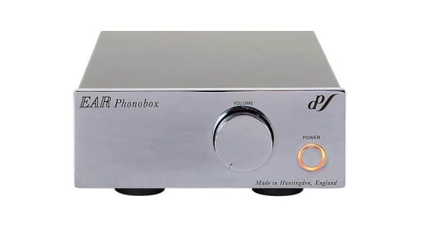 EAR Yoshino Phonobox MM/MC Chrom Volume - Röhren-Phono-Vorverstärker