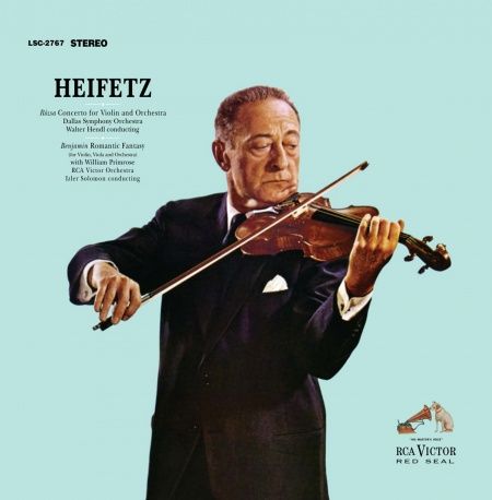 Jascha Heifetz Romantic Fantasy Hybrid Multichannel SACD