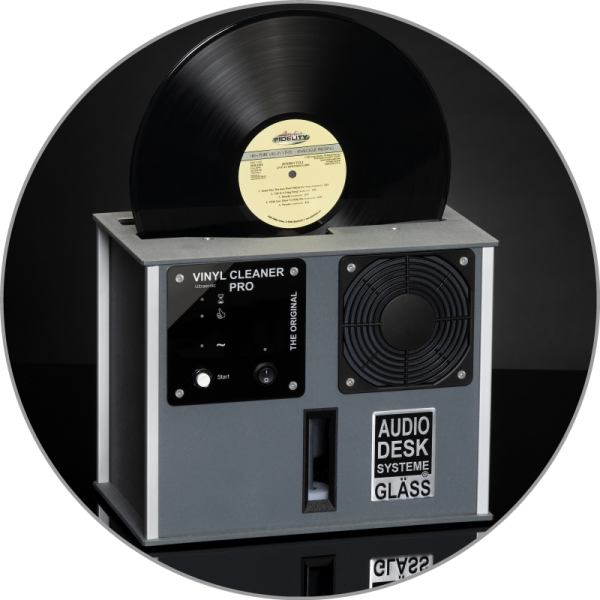 Audiodesksysteme Gläss Vinyl Cleaner Pro X Grau Refurbished - Plattenwaschmaschine